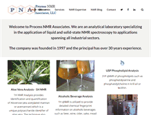 Tablet Screenshot of process-nmr.com